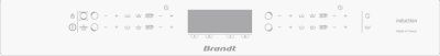 Детальное фото товара: Brandt BPI164HSW индукционная поверхность