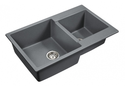 Emar EMQ-2800.Q, мойка, гранит, антрацит