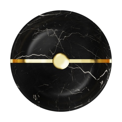 Omoikiri Hitomi-BL Marble, раковина, керамика, черный