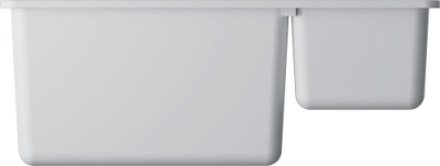 Детальное фото товара: Omoikiri Kata 55-2-U-WH, мойка, гранит, белый