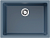 Фото товара: Omoikiri Okinoshima 61-U/I-SB, мойка, керамика, smoky blue