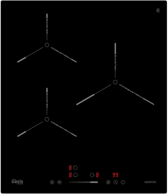 Детальное фото товара: making Oasis everywhere P-ENG индукционная поверхность