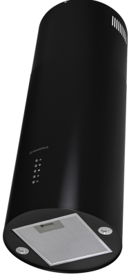 Детальное фото товара: Maunfeld LEE LIGHT (ISLA) 35 черный (вытяжка + короб)