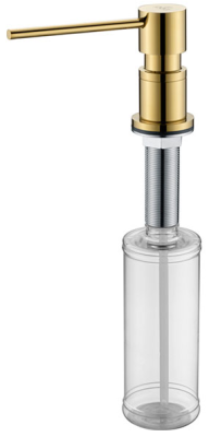 Paulmark KRAFT, дозатор для моющего средства, золото