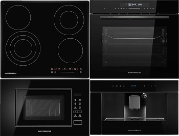 Фото товара: KUPPERSBERG ECS 632 F + HT 613 BLACK + HMW 620 B + KCM 182 BLACK