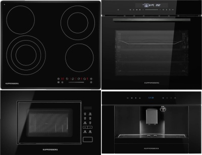 KUPPERSBERG ECS 632 F + HT 613 BLACK + HMW 620 B + KCM 182 BLACK