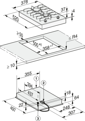Схема встраивания