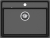 Детальное фото товара: GranFest LEVEL GF-LV-660, мойка, мрамор, черный