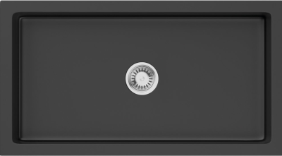 Omoikiri Mikura 83-BL, мойка, керамика, черный