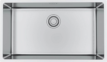 Фото товара: ALVEUS KOMBINO 60 SAT-90, мойка, нержавеющая сталь сатин (в комплекте с сифоном 1130550)