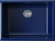 Детальное фото товара: Omoikiri Okinoshima 61-U/I-IB Glossy, мойка, керамика, indigo blue