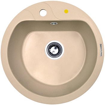 Фото товара: Zigmund & Shtain KREIS 505F, мойка, топленое молоко