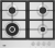 Детальное фото товара: Beko BHGM6422K5WW газовая поверхность