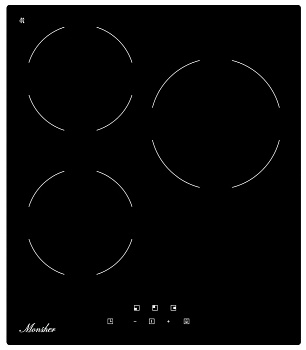 Фото товара: Monsher MHE 43 стеклокерамическая поверхность