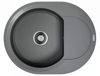 Фото товара: Omoikiri Sakaime 60E-GR, мойка, гранит, leningrad grey