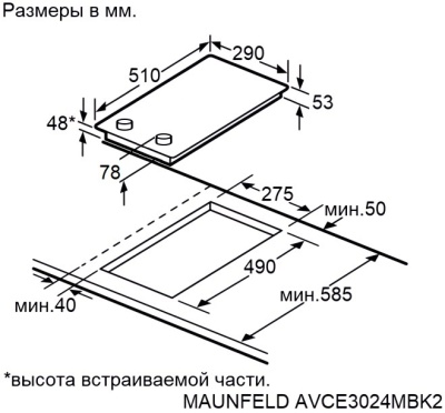 Схема встраивания