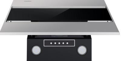 Maunfeld BRIDGE 60 INOX Glass Black Детальное фото товара: Maunfeld BRIDGE 60 INOX Glass Black