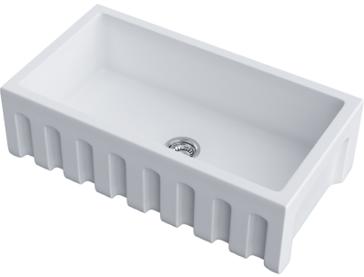 Детальное фото товара: Omoikiri Mikura 83-WH, мойка, керамика, белый