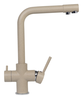 Ecoshtein ES 0400, смеситель, гранит, бежевый