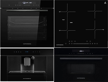 Фото товара: KUPPERSBERG ICS 612 + HT 613 BLACK + HMW 634 B + KCM 182 BLACK