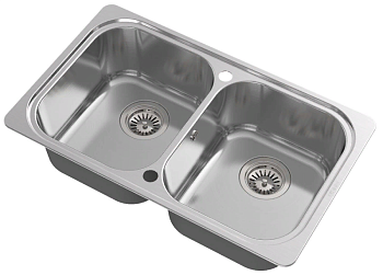 Фото товара: Oulin OL-S8905 (F&P), мойка, нержавеющая сталь сатин