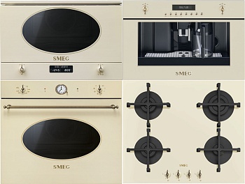Фото товара: Smeg PV864PO + SFP805PO + MP822PO + CMS8451P