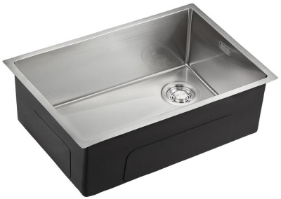 Детальное фото товара: Emar EMB-660(UN) PVD Nano Satin, мойка, нержавеющая сталь, сатин
