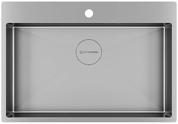 KUCHENSTERN WERK 80, мойка, нержавеющая сталь Фото товара: KUCHENSTERN WERK 80, мойка, нержавеющая сталь