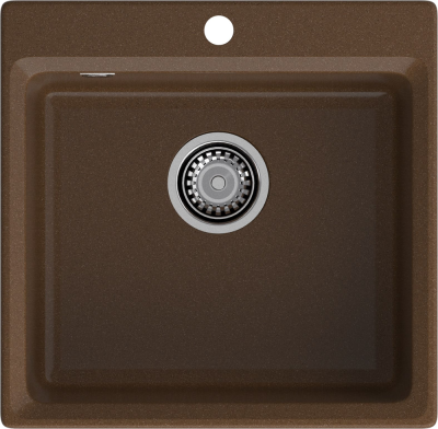 GranFest LEVEL GF-LV-510, мойка, мрамор, терракот