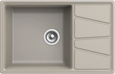 Детальное фото товара: GranFest VERTEX GF-V-780L, мойка, мрамор, топаз