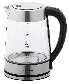 Krona Digitaler Glas Licht Фото товара: Krona Digitaler Glas Licht электрический чайник