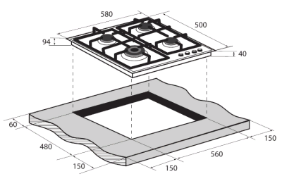 Схема встраивания