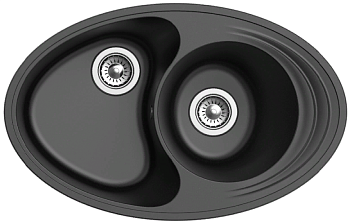 Фото товара: Ewigstein Elegant E- W90KF, мойка, гранит, черный