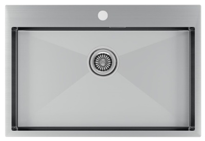 Paulmark KRONER 75, мойка, нержавеющая сталь брашированная