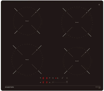 Фото товара: MEFERI MIH604BK POWER индукционная поверхность