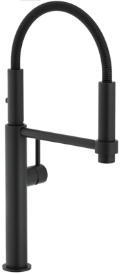 Franke Pescara 360, смеситель, черный матовый