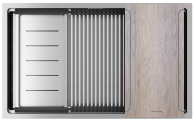 Paulmark NEXT-MULTI SINK 74-L UNI, мойка, нержавеющая сталь брашированная
