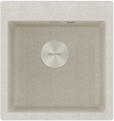 Paulmark KANTE 50, мойка, гранит, бежевый