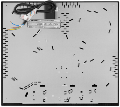Детальное фото товара: Maunfeld CVCE594STBK стеклокерамическая поверхность