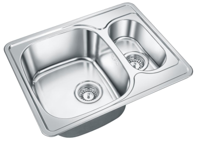 Детальное фото товара: Emar EM-6350B, мойка, нержавеющая сталь