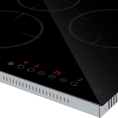 Maunfeld AVCE453BK Детальное фото товара: Maunfeld AVCE453BK стеклокерамическая поверхность