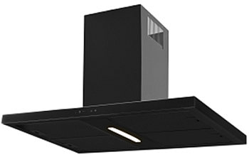 Фото товара: AKPO WK-9 Isla Feniks glass slim 90 см. черный