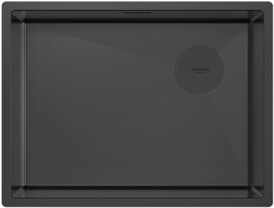 Детальное фото товара: Paulmark NEXT-SKEW 58 UNI, мойка, нержавеющая сталь, матовый черный