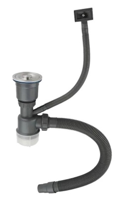 GranFest cифон одинарный GF-01, нержавеющая сталь