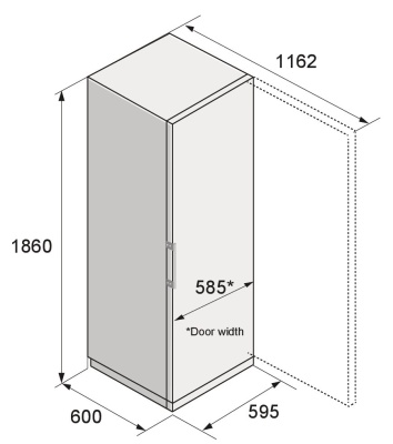 Детальное фото товара: ASKO RFF286KNCS1