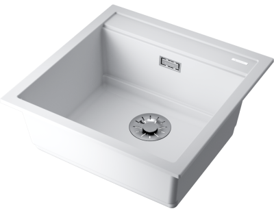 Детальное фото товара: Omoikiri Kitagawa 51-WH, мойка, керамика, белый