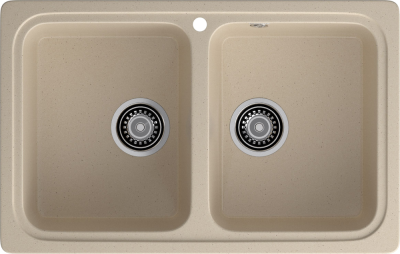 Детальное фото товара: GranFest STANDART GF-S-780 K, мойка, мрамор, кашемир