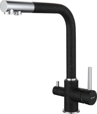 Фото товара: GranFest 3611, смеситель, мрамор, черный