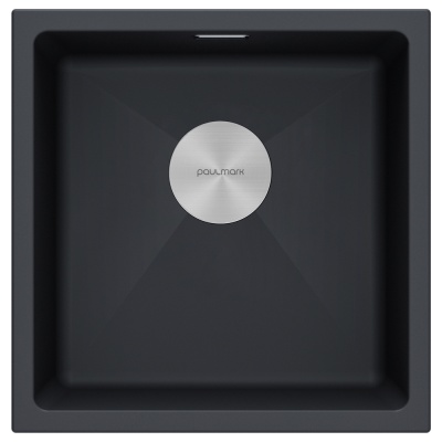 Детальное фото товара: Paulmark LUMI 45UNI, мойка, гранит, антрацит