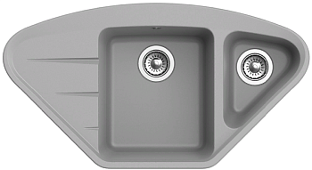 Фото товара: Ewigstein Wink W- 80KF, мойка, гранит, серый металлик
